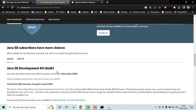 006 - Instalando JRE - JDK y NetBeans para programar con Java смотреть онлайн