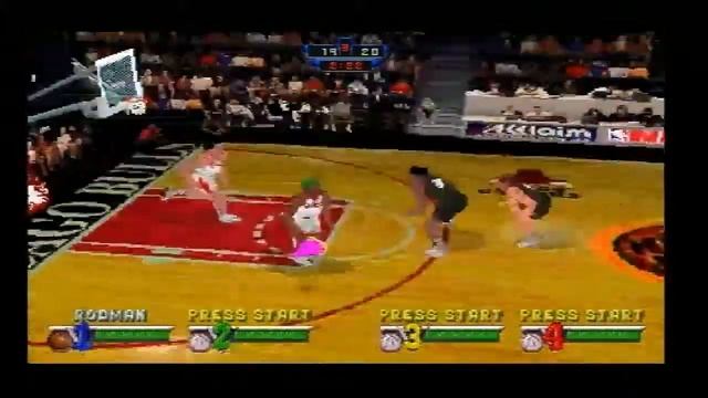 Sega Saturn - NBA Jam Extreme - Game Play смотреть онлайн