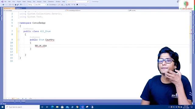 How to Use Enums in C# । সি# এনাম । C# Programing Language Bangla Training । Episode : 09 смотреть онлайн