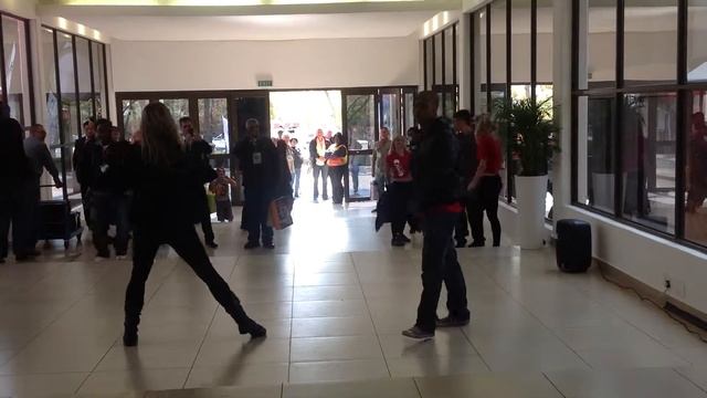 Gabriel Flash Mob 3 at Automechanika 2013 смотреть онлайн