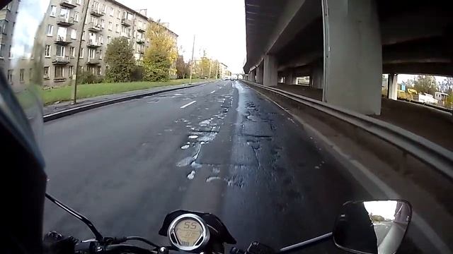 От гаража до дома на Bajaj Avenger 220 Street смотреть онлайн