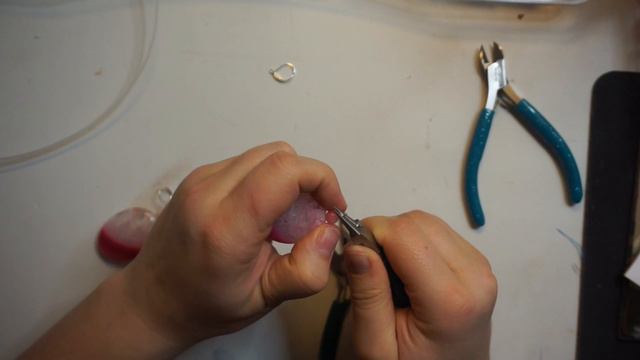 handmade big pink gem earrings IDIY I Crafts I ручные изделия смотреть онлайн