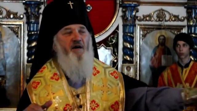 Проповедь владыки Аристарха в Корме. 2011 год. смотреть онлайн