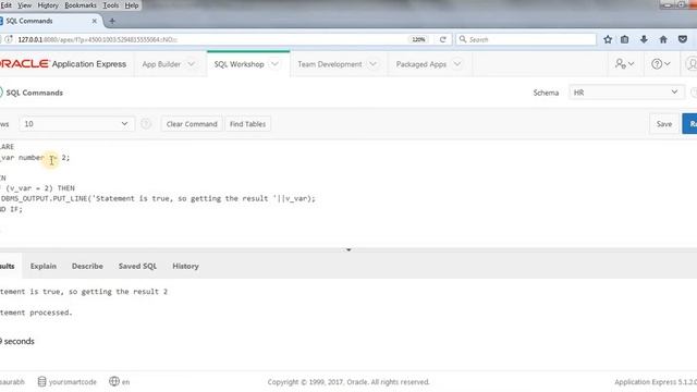 Tutorial 7 : IF Statement in Oracle смотреть онлайн