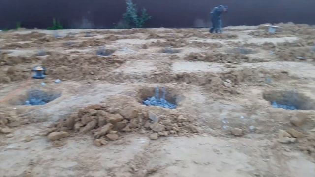 Фундамент на железобетонных сваях сечением 150х150 200х200 под частные дома. смотреть онлайн