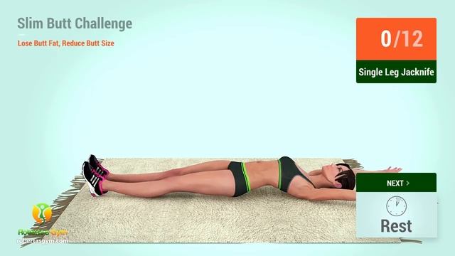 30 Day Slim Butt Workout Challenge - Lose Butt Fat and Reduce Butt Size смотреть онлайн
