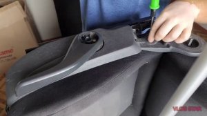 Разбор автомобиля Опель Зафира Б для установки авточехлов с снятием сидений и пластика, фишек, клип