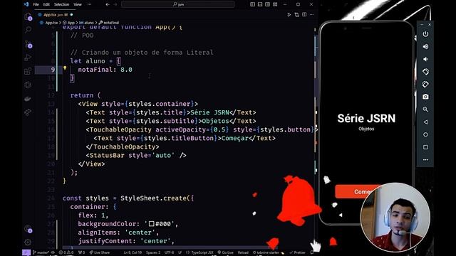 [Aula 06] OBJETOS | JSRN смотреть онлайн