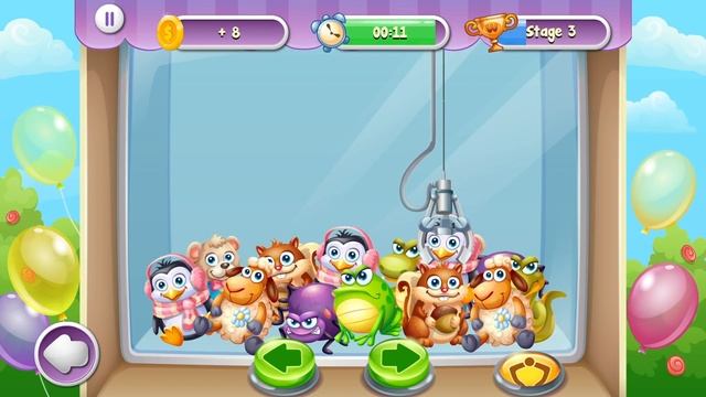 Toy Crane Claw Game for Kids to Play | Baby Hazel Dream World | Baby Hazel Games смотреть онлайн