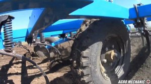 Культивация на МТЗ 82.1 с культиватором КГШ-4