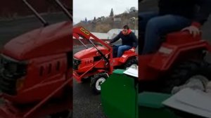 Минитрактор Батыр Т-18 с КУНом