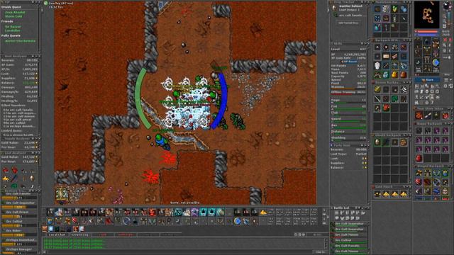 TIBIA: EK HUNT SOLO #32 ORC CULTS ( EDRON ) смотреть онлайн