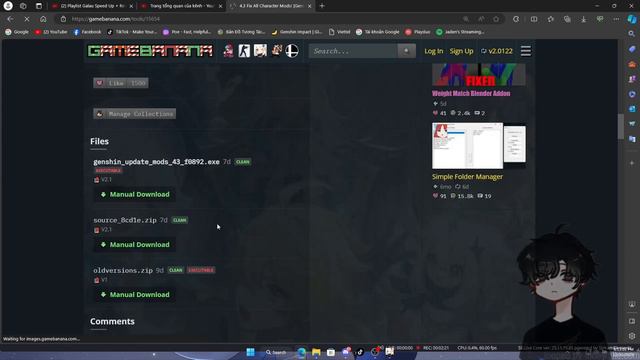 Fix Mod Skin Genshin 4.3 - 3dmigoto | NgFinn