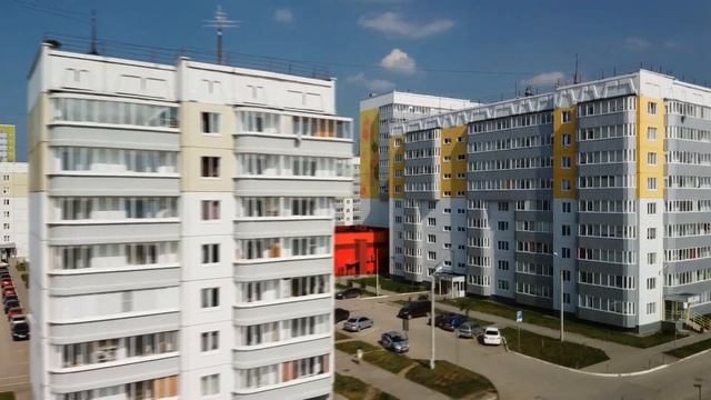 Аэросъемка ЖК Медовый, лето 2020