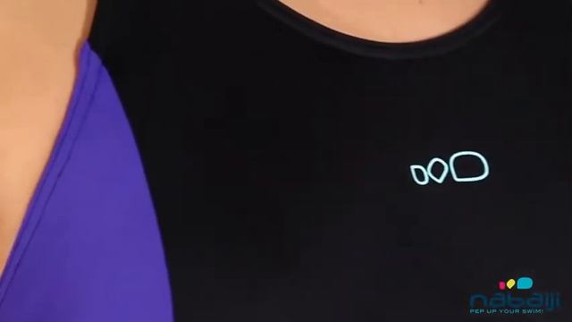 ЖЕНСКИЙ СЛИТНЫЙ КУПАЛЬНИК VEGA ЧЁРНЫЙ ГОЛУБОЙ NABAIJI смотреть онлайн