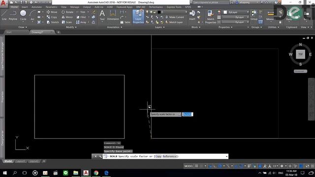 Scale Reference AutoCAD смотреть онлайн