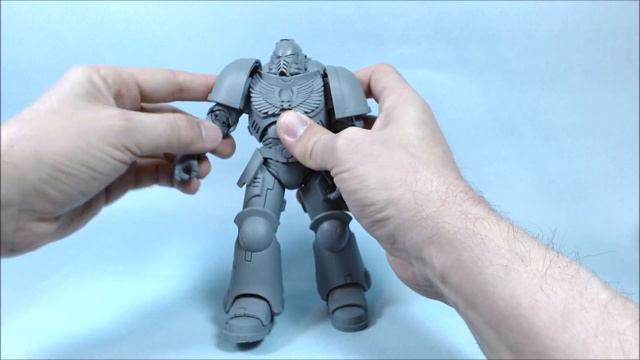 (FR) Review Warhammer 40k Space Marine Primaris Hellblaster Artist Proof par McFarlane Toys. смотреть онлайн