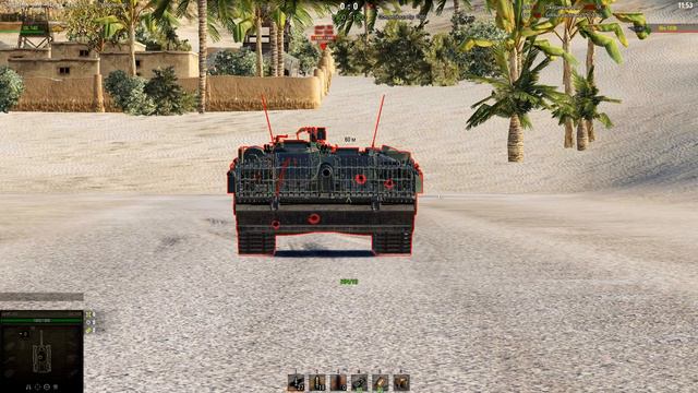 Тестирование брони Strv 103B