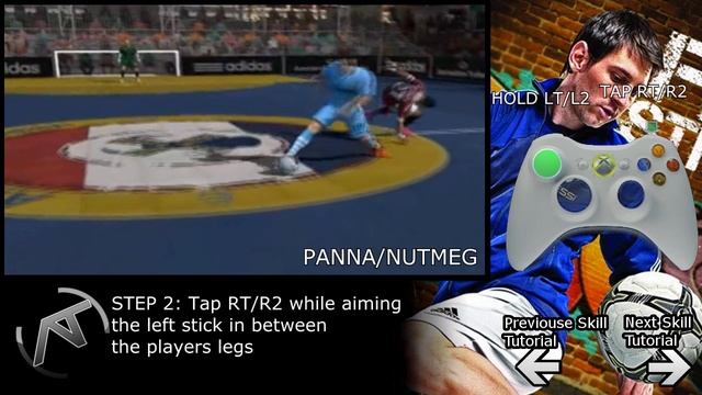 FIFA Street Nutmeg Panna Skill Tutorial смотреть онлайн