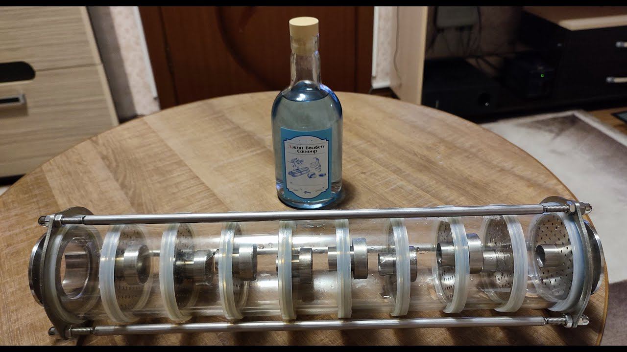 Синий Джин на аппарате Domspirt