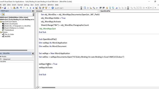 Early Binding Vs Late Binding In Excel (VBA) by ExcelSujeet (In Hindi) смотреть онлайн