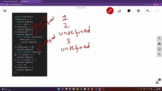 JavaScript trick questions part 4 | Promise then callbacks II | advanced level смотреть онлайн