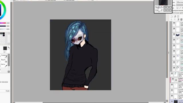 Speedpaint - Sally Face ( 5 эпизод ) смотреть онлайн