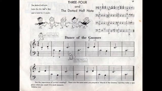 'Dance of the Gnomes' - John Thompson Easiest Piano Course Part 1 (Play-Along) Accompaniment смотреть онлайн