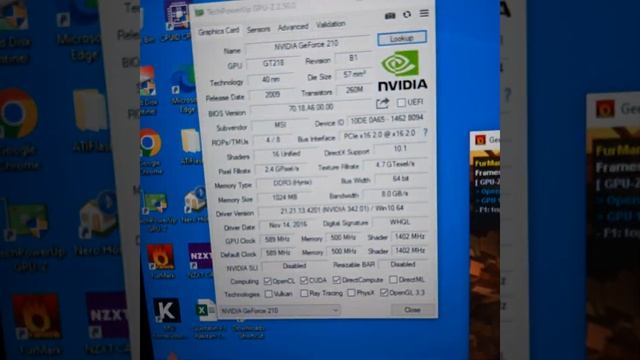 MSI GeForce 210 1GB GDDR3 64 Bit,M****L смотреть онлайн