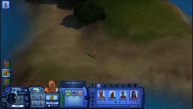 "The sims 3 Райские острова" №19 Зажигаем с русалкой))) смотреть онлайн