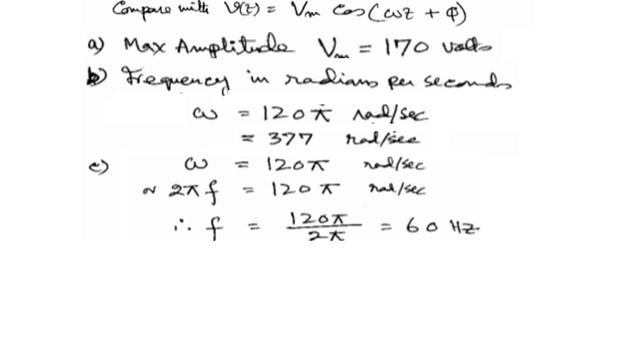 Sinusoids & Phasors || Example 9.1 & 9.2 || Practice Problem 9.2 || 9.2(1) смотреть онлайн