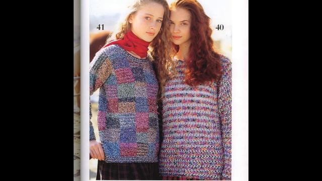 Журнал Knit Crochet of the World 1996 Spring Summer / Схемы в описании #Knitting #Crochet #Вязание смотреть онлайн