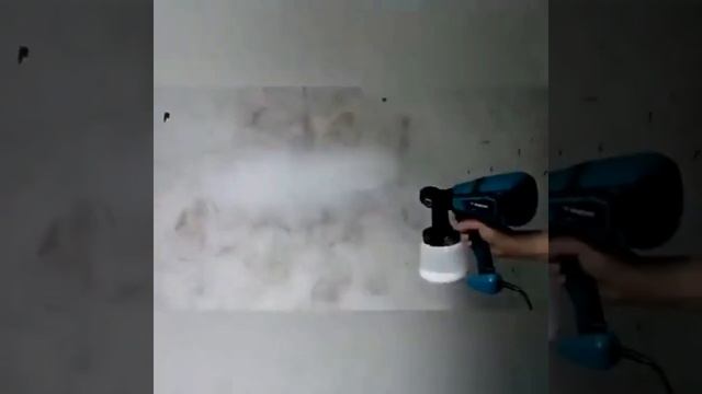 Pistola Electrica Para Pintar Portatil Pulverizador Pintura смотреть онлайн