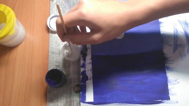 Лунная дорожка гуашью смотреть онлайн