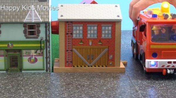 Fireman Sam Toys Episode 1 Fire at the railway station Fireman Sam Toy 2018