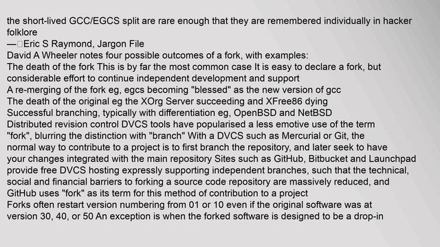 Fork (software development) смотреть онлайн