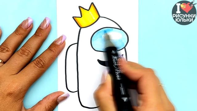 Как нарисовать Радужные Друзья в Амонг Ас | Рисунки Юльки смотреть онлайн