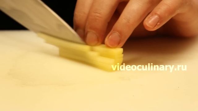 4 способа нарезки картофеля - Рецепт Бабушки Эммы смотреть онлайн