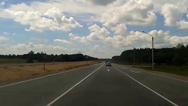 Фед. трасса А-180 Телези - Кипень 20160702 смотреть онлайн