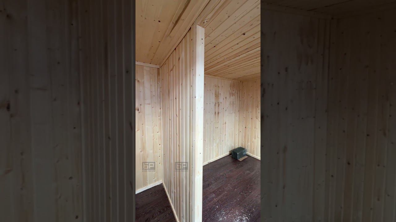 Бытовка БК-4 Распашонка в вагонке смотреть онлайн