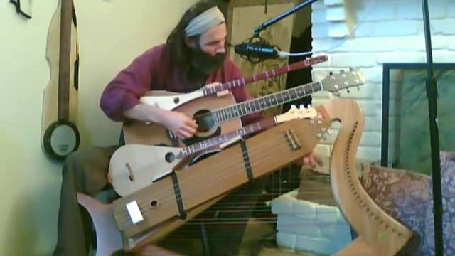 omstrument #6 (celtic harp, six string guitar, dulcimer, strumstick, and tanpura) смотреть онлайн