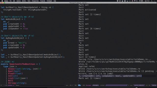 Sean Grove - The Secrets of Polymorphic Variants | ReasonConf 2019 смотреть онлайн