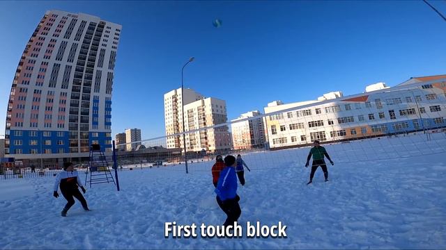 Волейбол от первого лица | SNOW VOLLEYBALL FIRST PERSON | BEST MOMENTS | 2020 | 40 Episode