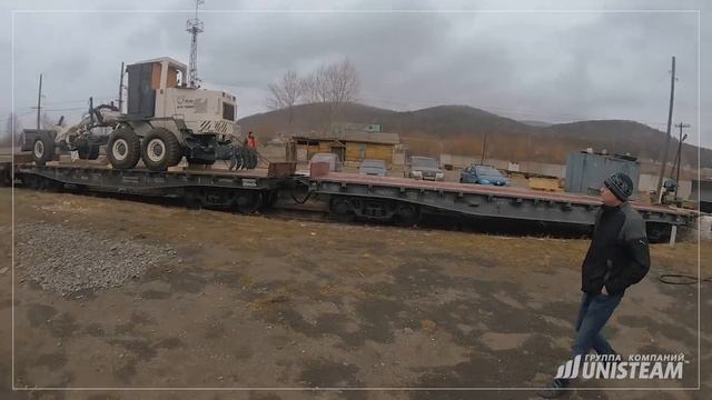 Отправка Автогрейдеров ДЗ-98В железной дорогой смотреть онлайн