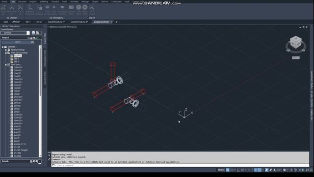[AP3D] Custom TEE Type Strainer Modeling (Spec & Cata, Isometric Symbol) смотреть онлайн