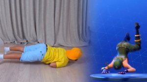 Кто КРУЧЕ ТАНЦУЕТ ? Аминка и Камиль УСТРОИЛИ Челлендж в Fortnite Dance Challenge