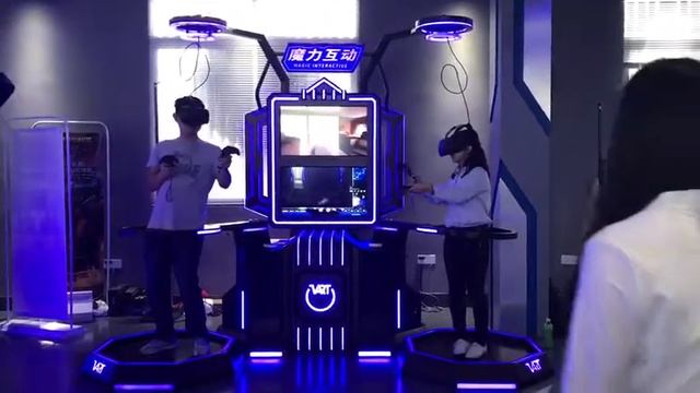 VART VR Walking Platform Simulator Standing VR Platoon Virtual Reality Equipment смотреть онлайн