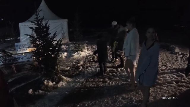 Моржевание на крещение, Владивосток. 2018.01.18. #DrobikiVladivostok смотреть онлайн