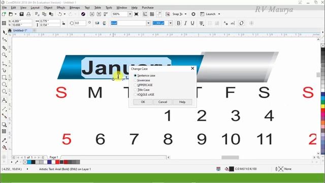 #117 || How to Calendar Design 2020 || Basic CorelDraw in Hindi смотреть онлайн