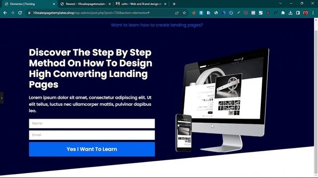 How To Design Sales Pulling Landing Page With Wordpress & Elementor || 2023 Full Tutorial смотреть онлайн